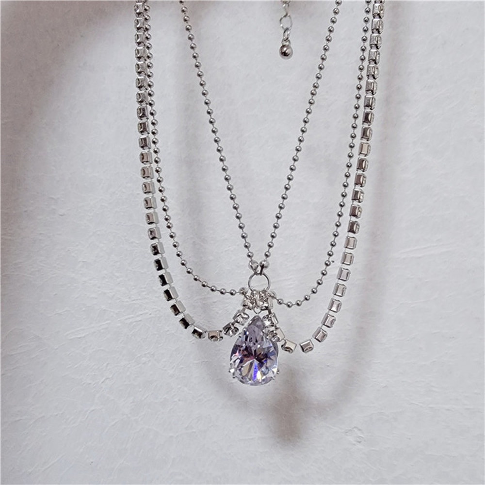 Vòng cổ Ngắn Đính Đá Lấp Lánh