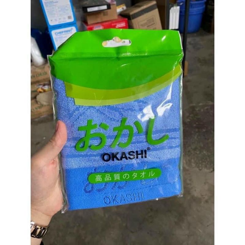 Khăn mặt sợi tre Okashi/ Fensy xuất Nhật cho người lớn( 30x50cm)