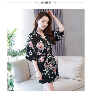 ÁO CHOÀNG NGỦ LỤA SATIN L16