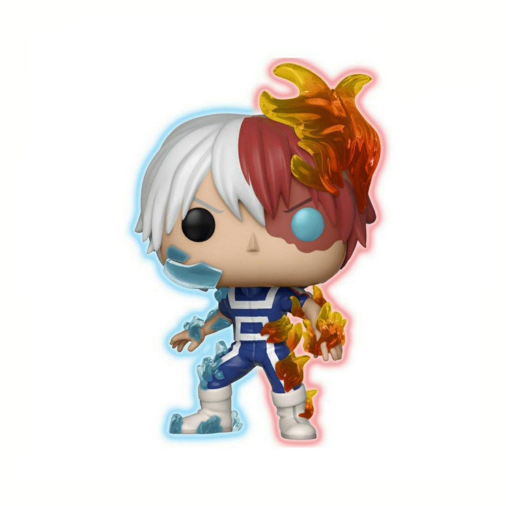 Popko! Mô Hình Nhân Vật todoroki Phim Hoạt Hình my hero academy Bằng vinyl Phát Sáng Trong Bóng Tối