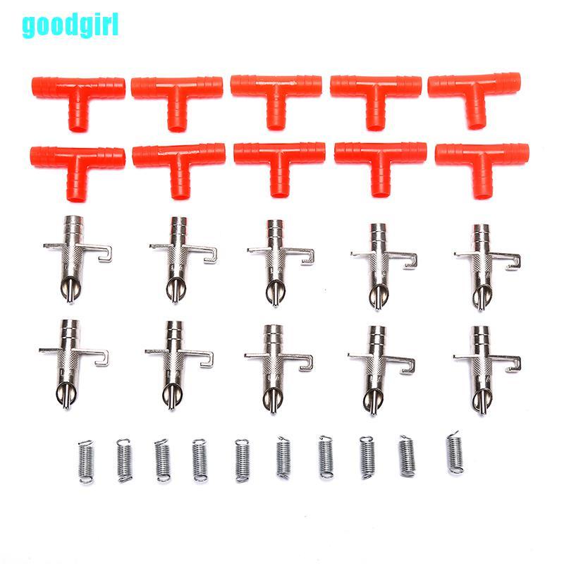 10 bộ vòi uống nước tự động cho thỏ cưng