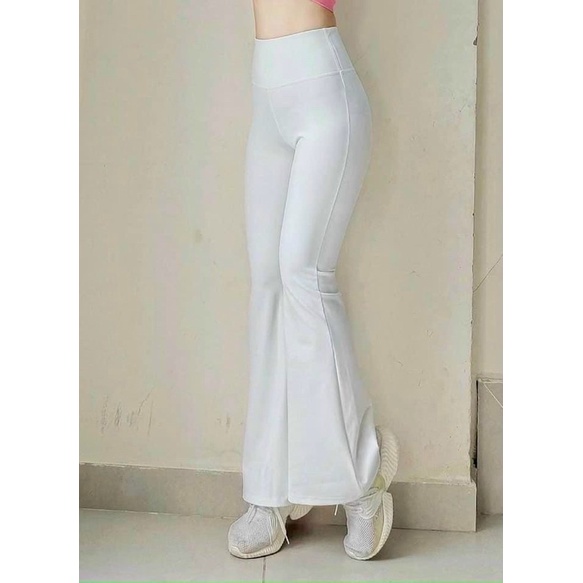 Quần Dài Thể Thao Nữ Ống Loe Tập Thể Thao Gym Yoga Đi Chơi Cao Cấp