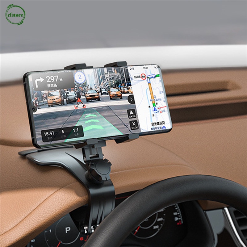 Giá đỡ điện thoại/ GPS xoay được 1200 độ đa năng tiện dụng cho xe hơi