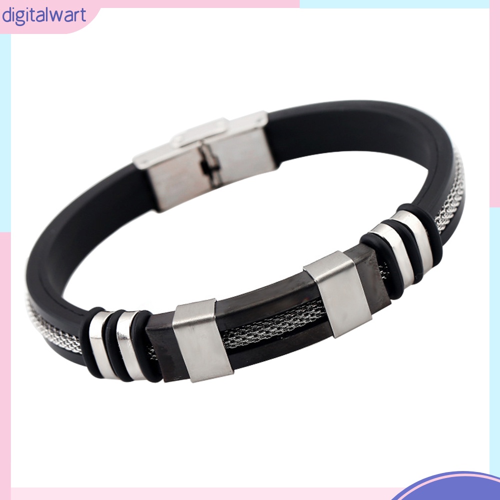 Vòng Tay Nam Bằng Thép Titan Thời Trang Cá Tính