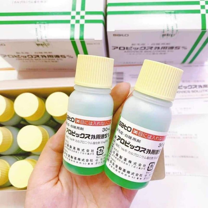 Combo 2 chai tinh chất mọc tóc ngăn rụng tóc Sato Nhật Bản Chính Hãng - chai 30ml