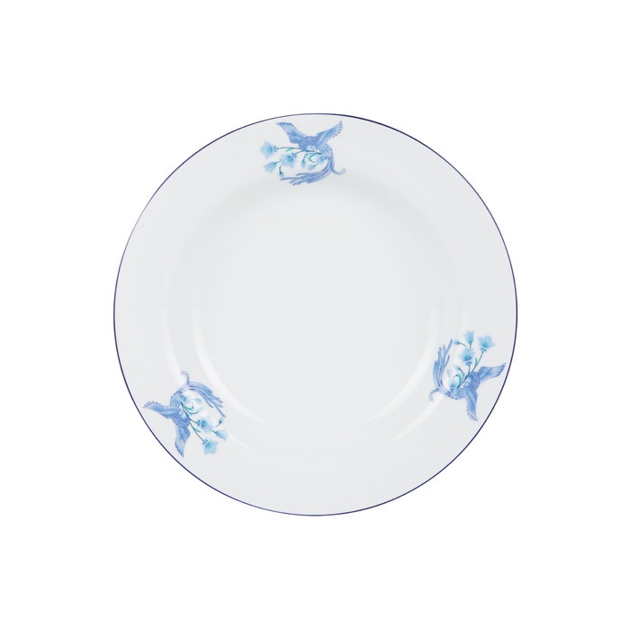 Đĩa Sứ Đựng Súp Hình Phượng Hoàng Đường Kính 23Cm PS-23 ASP