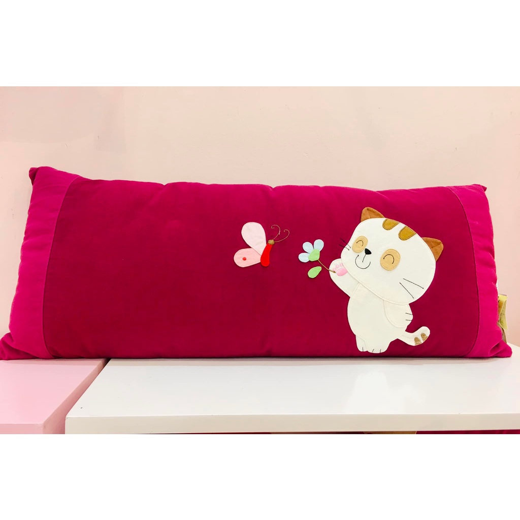 [PETSHOP] GỐI NẰM TRẺ EM  COTTON CAO CẤP LOẠI DÀI (70x30cm)