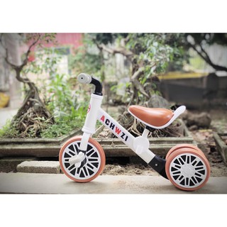 Xe Chòi Chân 3 Bánh Có Bàn Đạp 2in1,Yên Bằng Da,Khung Thép Cao Cấp Cho Bé Từ 18M Đến 5 Tuổi,Hàng Có Sẵn Giao Ngay