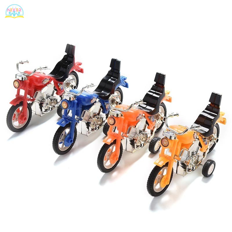 NR Kids Toys Hotwheels Diecasts Toy Vehicles Mini Motorcycle Cute Pull Back Cars Children Boys Gifts