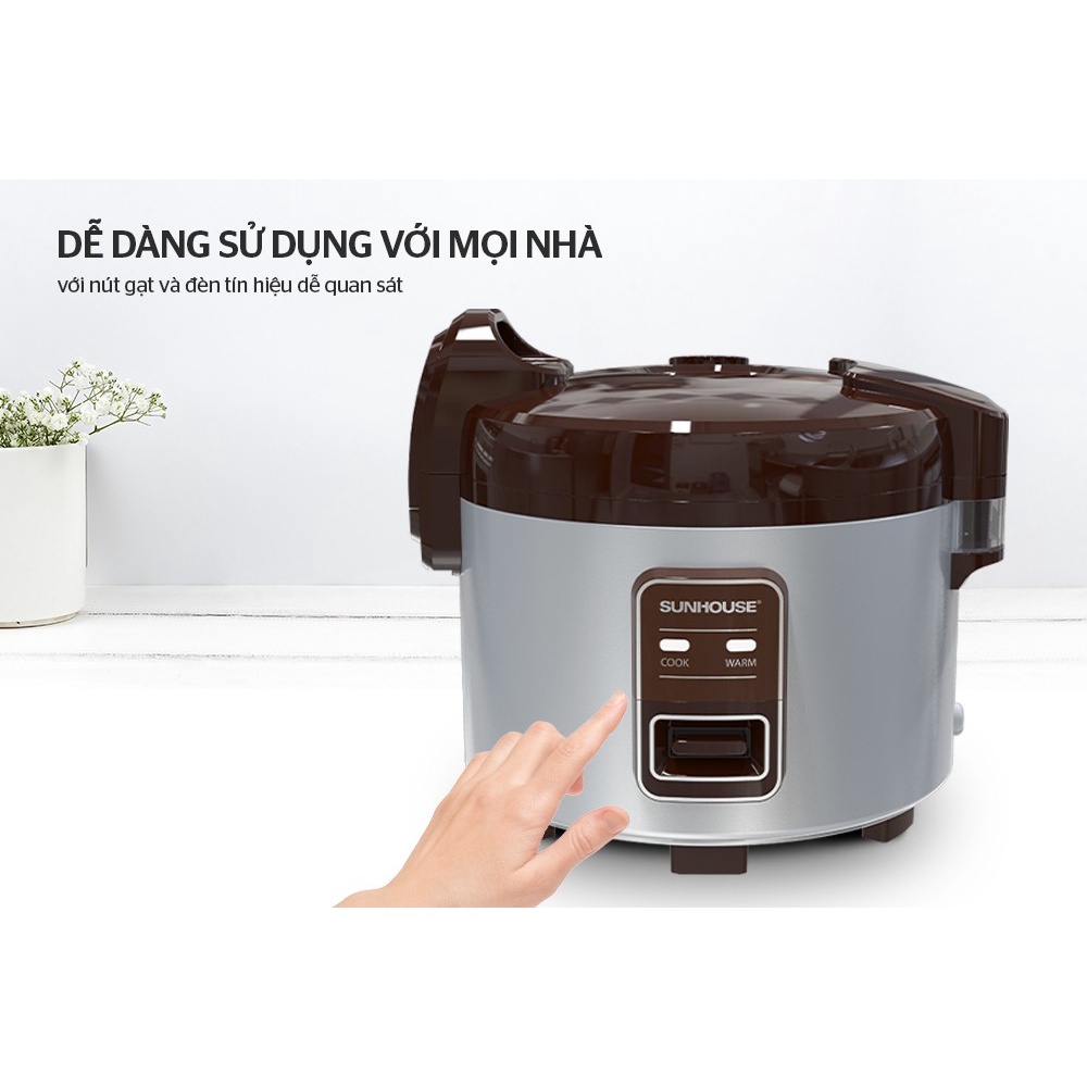 Nồi cơm điện Sunhouse 3.6 lít SHD8307