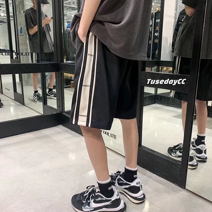 Quần Ngắn Nam Thể Thao Dáng Suông Có Dây Rút Thời Trang Hàn Quốc Cho fashion bigsize quần jogger nữ unisex simple quần đùi quần short
