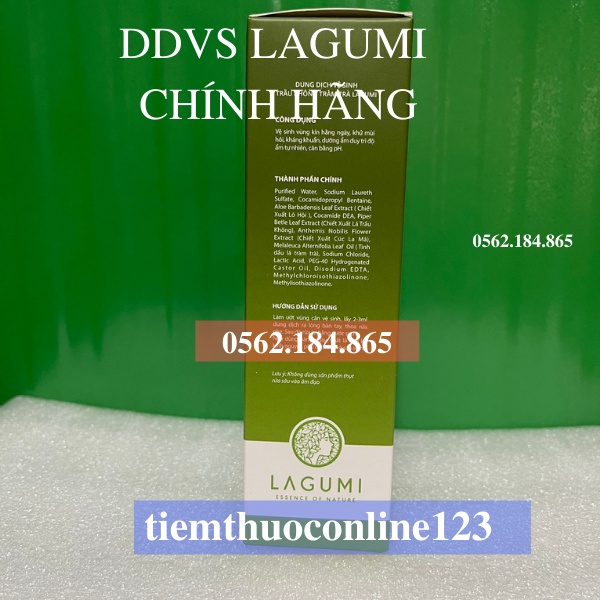 [Chính Hãng Chụp Thật] Dung Dịch Vệ Sinh Phụ Nữ Lagumi Trầu Không Tràm Trà 100% Thiên Nhiên - An Toàn Cho Bà Bầu