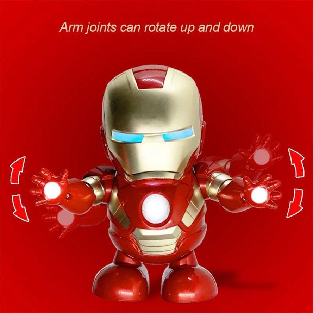 DARNELL Đồ Chơi Robot Nhảy Múa Có Nhạc Hình The Avengers