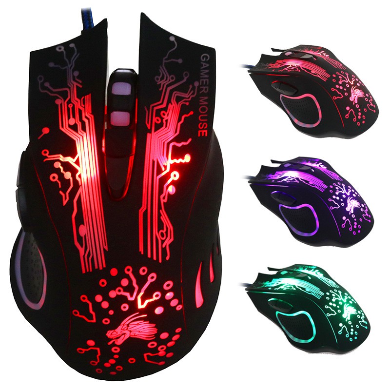 Chuột Chơi Game 3200dpi Có Đèn Led | BigBuy360 - bigbuy360.vn
