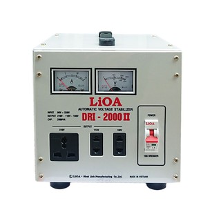 Ổn áp Lioa 2KVA DRI-2000 II Dải 90V-250V