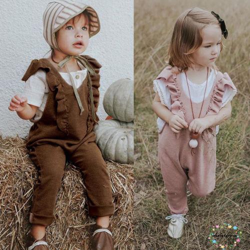 Đồ romper quần dài thời trang dễ thương cho trẻ