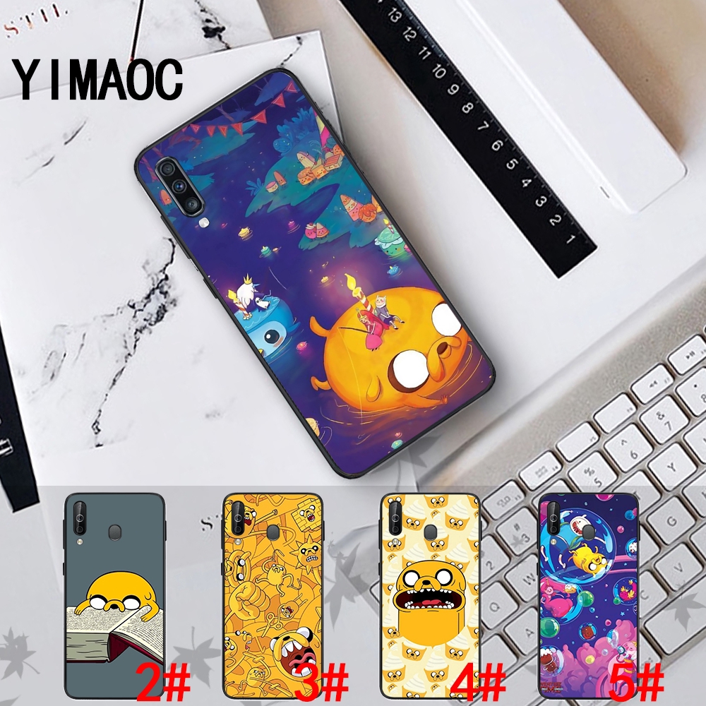 Ốp điện thoại mềm hình hoạt hình Adventure Time 7C cho Samsung A10 A20 A30 A40 A50 A60 A70 A51 A71 A81 A91