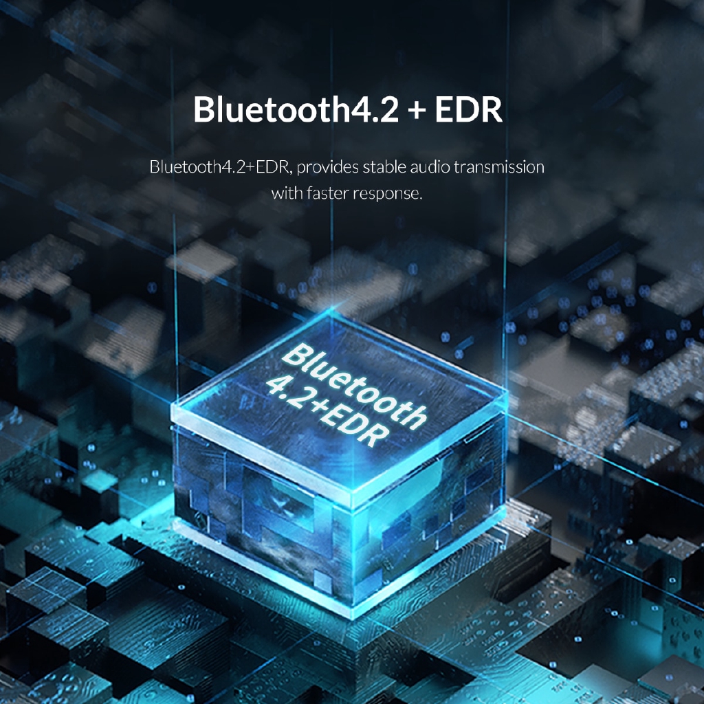Thiết Bị Nhận Tín Hiệu Âm Thanh Bluetooth 4.2 + EDR ORICO Cho Máy Tính Bàn Laptop