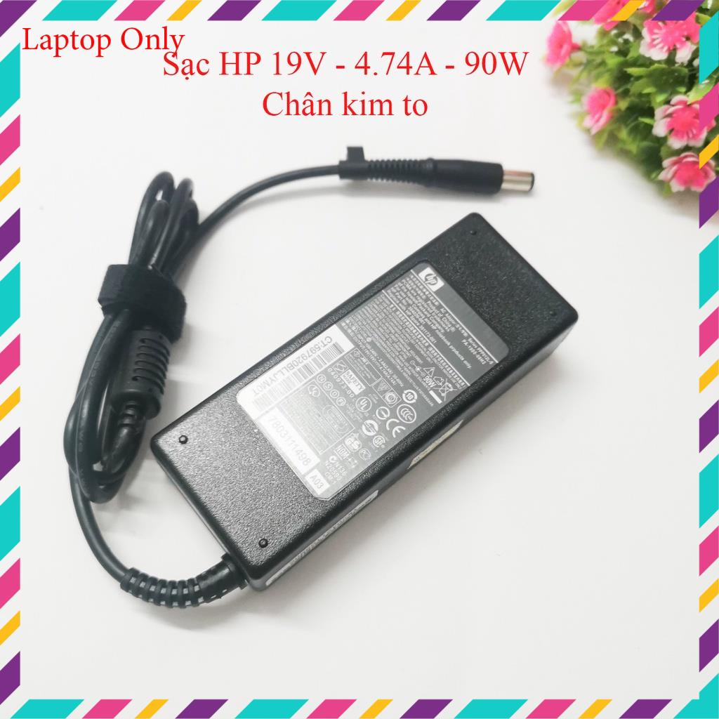 Sạc Laptop HP Chính hãng chân kim to/nhỏ 18.5V-3.5A / 19V-4.7A / 19.5V-3.33A Adapter HP | BigBuy360 - bigbuy360.vn