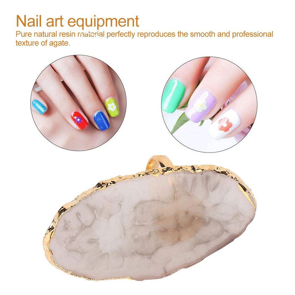 Giá Đỡ Nhẫn Đeo Ngón Tay Hỗ Trợ Dán Mi Giả Sơn Gel UV