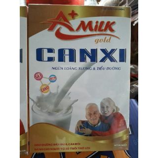 Sữa bột A+ Milk Gold bổ sung canxi dành cho người lớn tuổi