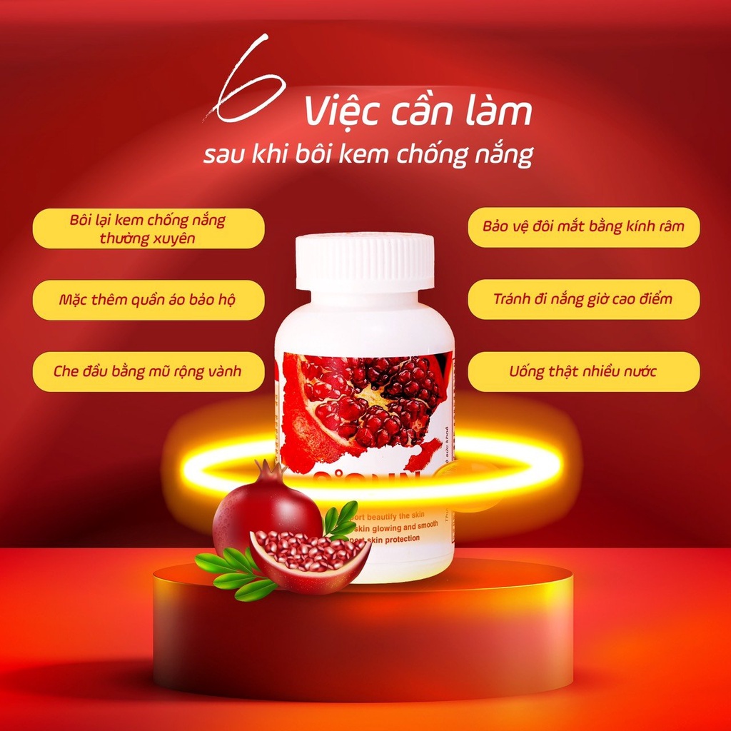 Viên Uống Chống Nắng Ssun - Viên uống chống nắng S'sun - S'sun (100% hàng chính hãng)