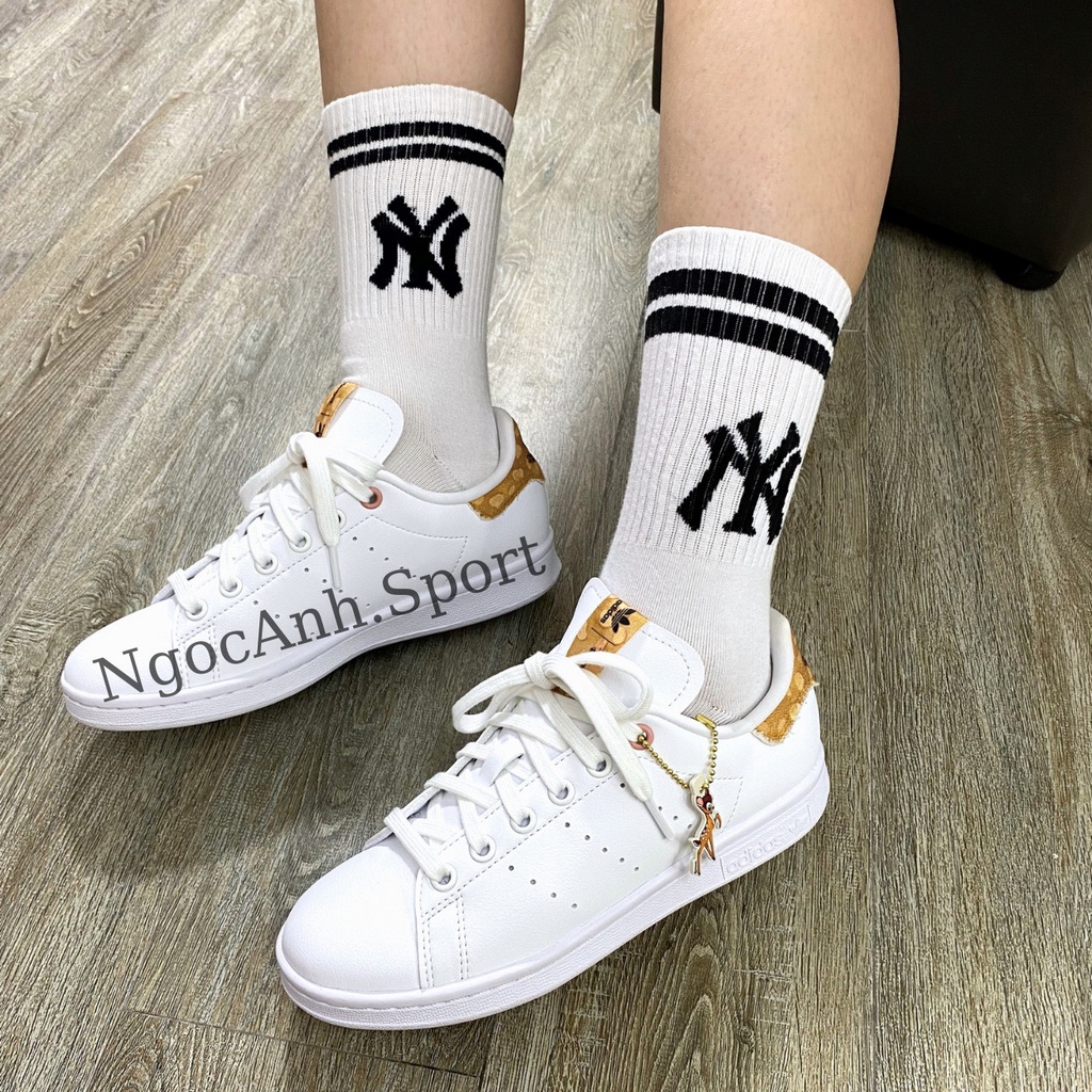 Tất NY MLB, Champion - Tất vớ Puma thể thao cổ cao chất liệu cotton thấm hút mồ hôi, hotrend cho cả nam và nữ