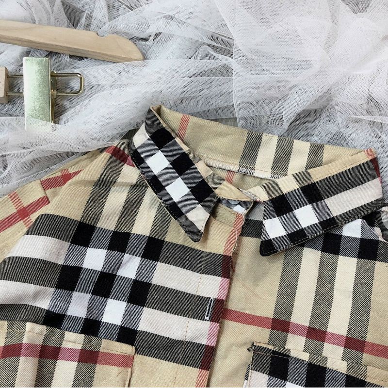 Áo sơ mi bbr tay ngắn có túi