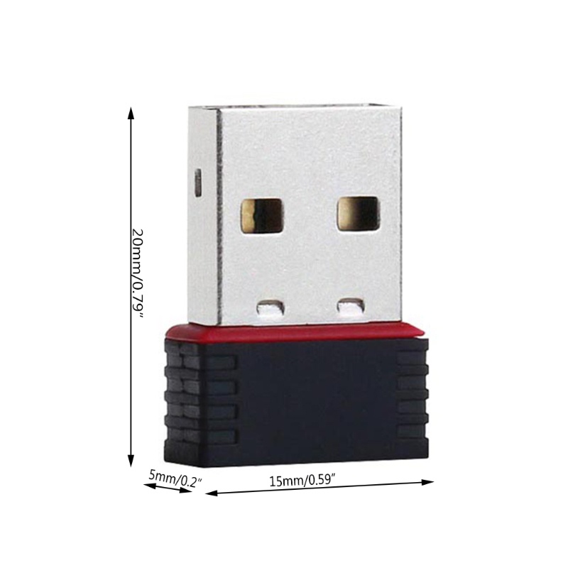 Card mạng USB 2.0 Wifi không dây 150Mbps LAN 802.11 ngb Ralink MT7601