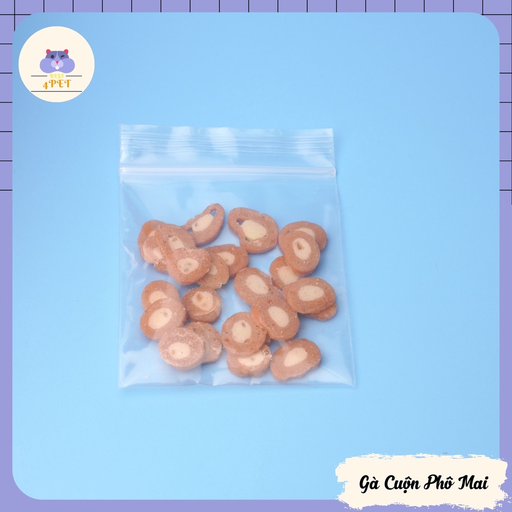 Gà Cuộn Phô Mai cho Hamster