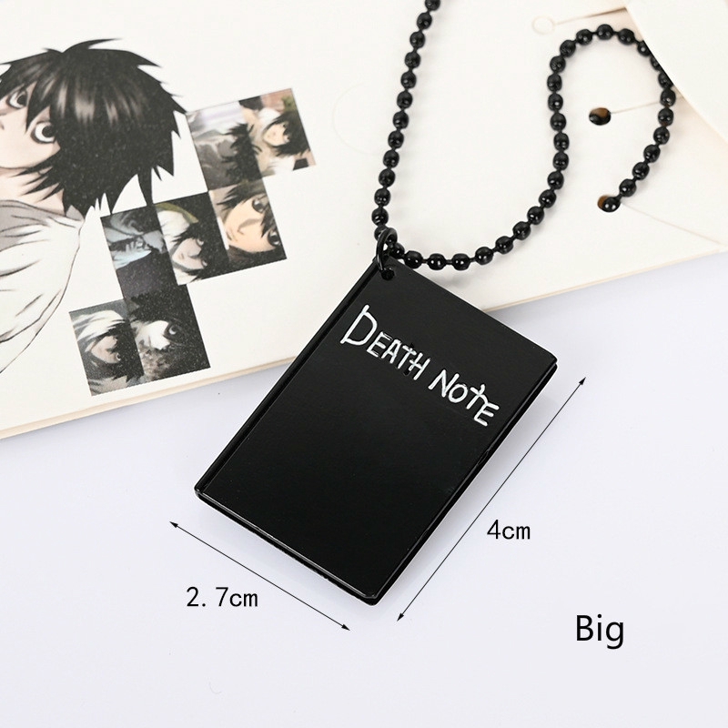 Móc Khóa Hình Nhân Vật Phim Death Note Bằng Hợp Kim