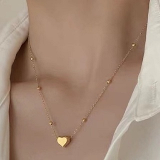 Dây Chuyền Trái Tim Titan Ko Han Rỉ TT 3858