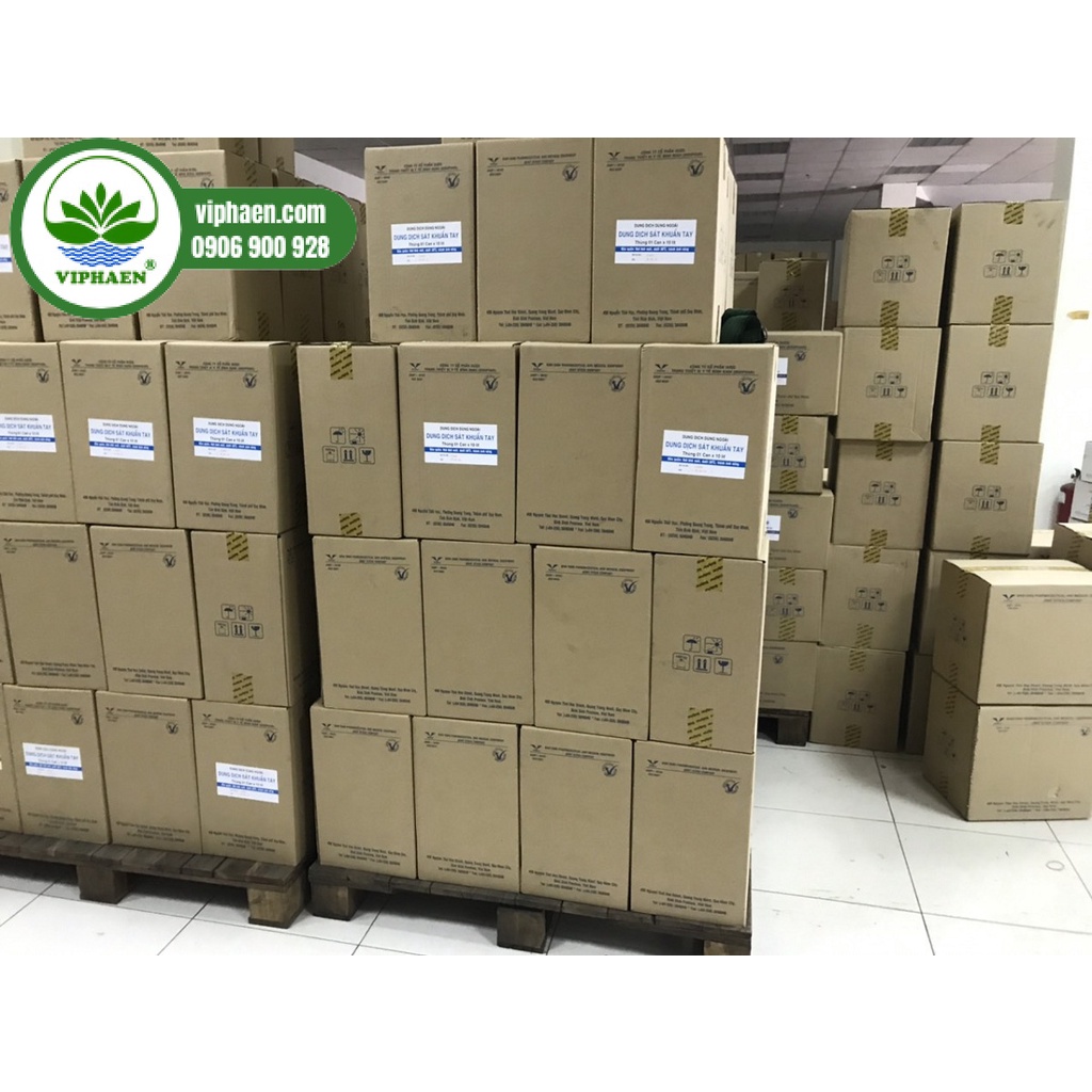 Dung dịch sát khuẩn tay Bidiphar can 10 lít, Cồn y tế sát khuẩn tay nhanh