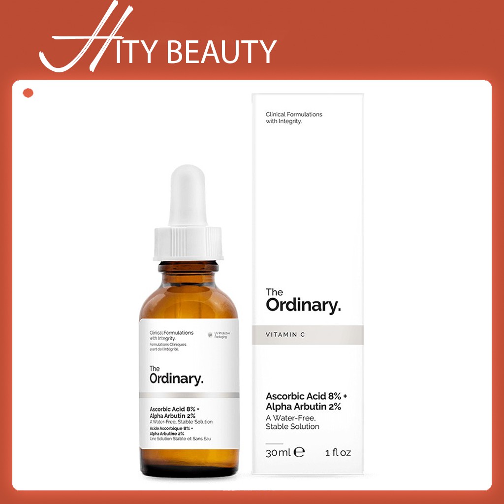 [CANADA] Serum sáng da Ascorbic Acid 8% + Alpha Arbutin 2% - The Ordinary - Hity Beauty