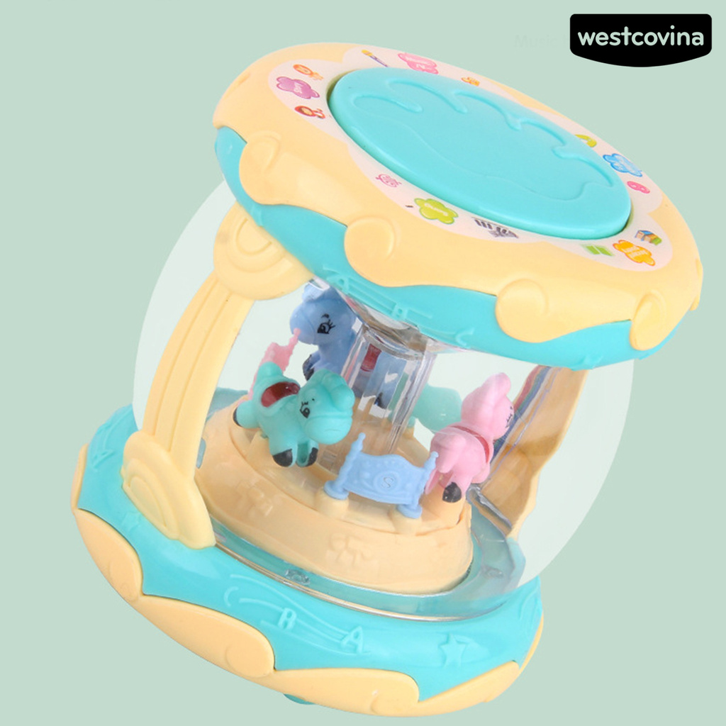 Trống Chiếu Đèn 3d Dễ Thương Cho Bé
