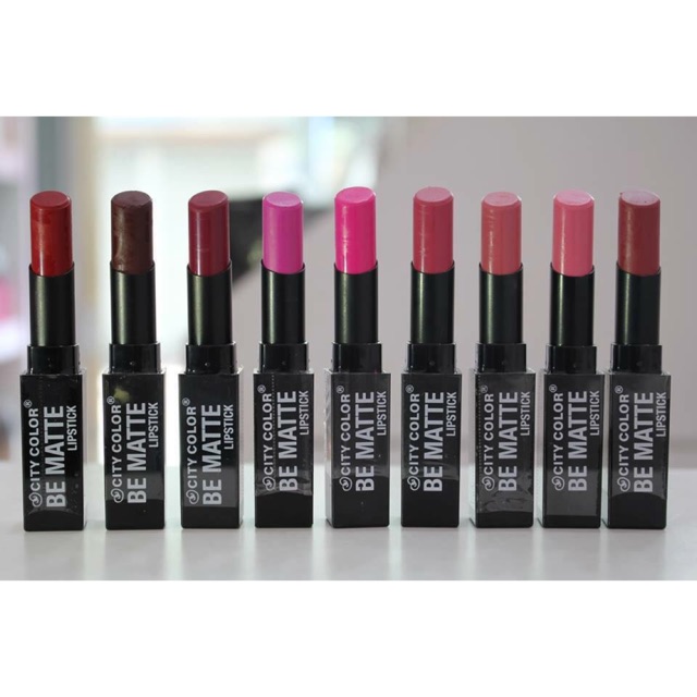 💋💋Son City Color Be Matte Lipstick màu Ultra Pink💋💋