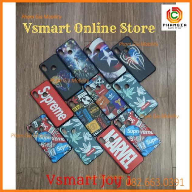 Ốp lưng Vsmart Joy 1 dẻo đen in hình đẹp, sắc nét