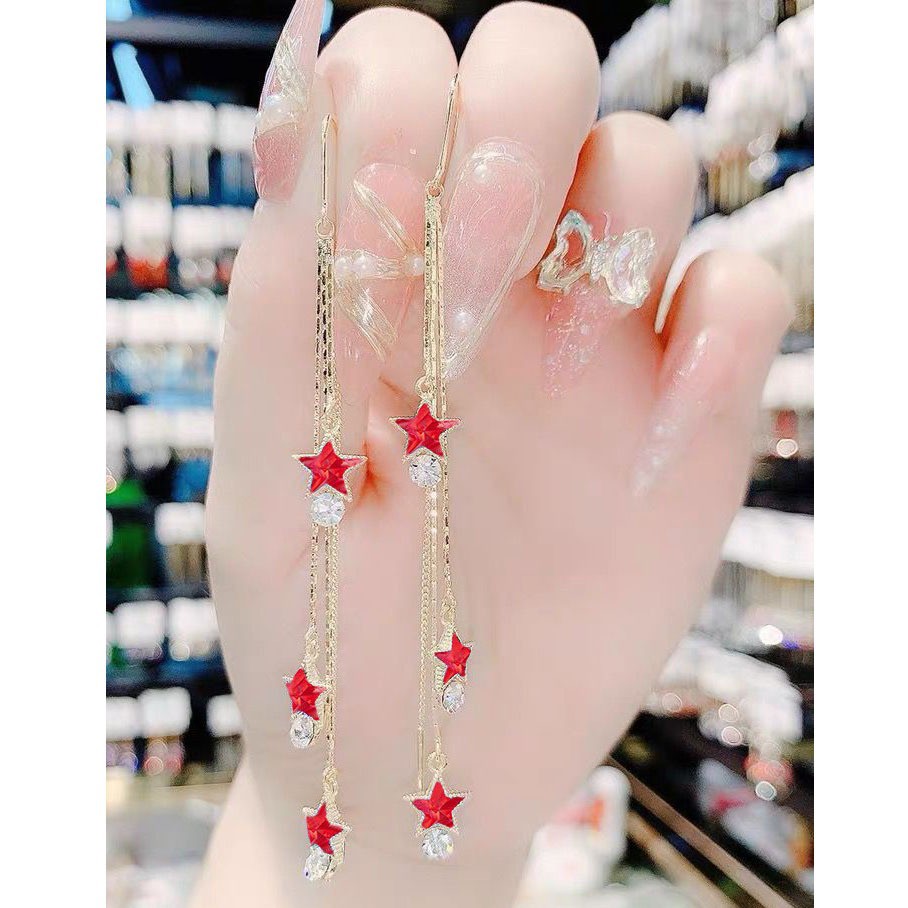 Bông tai mạ bạc 925 thiết kế đơn giản sang trọng cho nữ