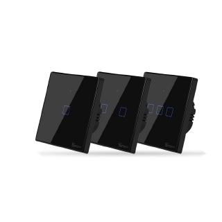 Công tắc đèn cảm ứng thông minh sonoff t3 ac 100-240v 1 / 2 / 3 gax tx series 433mhz rf