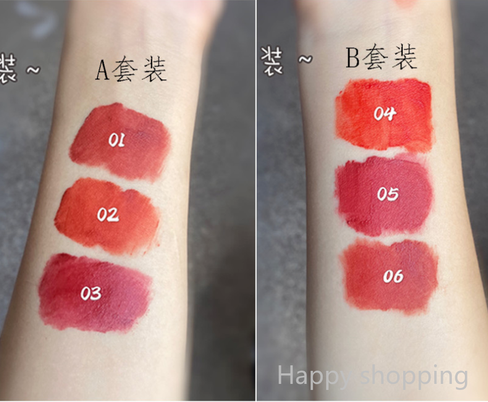 (Hàng Mới Về) Bộ 3 Son Kem Màu Nhung Lì Không Phai | BigBuy360 - bigbuy360.vn