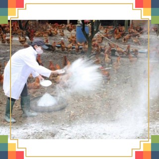 [Hàng có sẵn] 1KG-VÔI BỘT NÔNG NGHIỆP-cải tạo đất-Khử trùng chuồng trại.