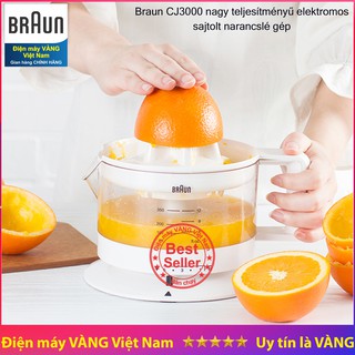 Máy vắt cam braun cj3000 bảo hành 2 năm