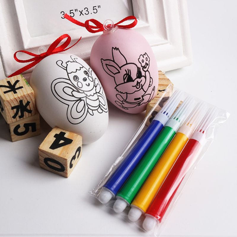 Bộ Đồ Chơi Trứng Phục Sinh Vẽ Màu Thủ Công Diy