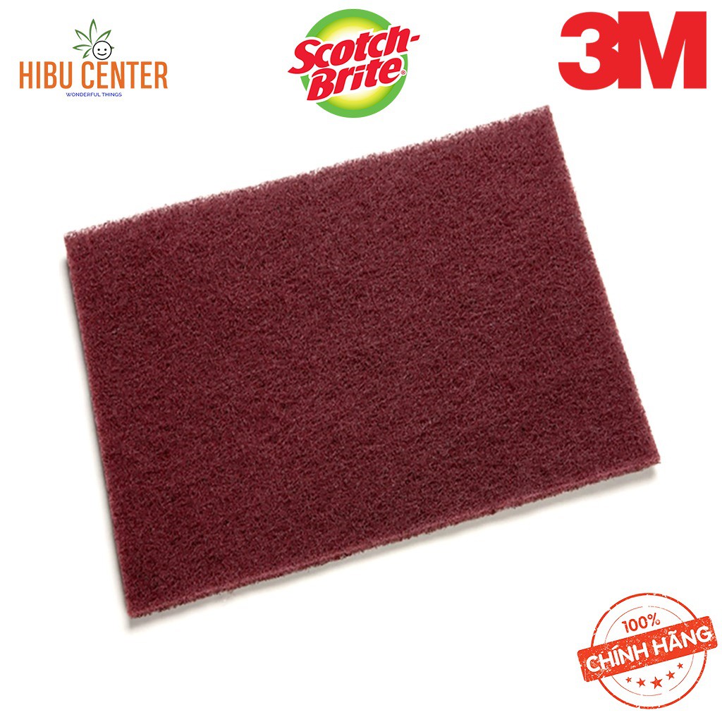 Gói 4 Miếng Cước Cọ Rửa Scotch-Brite 3M 7447 Mạnh Hơn Inox - Chữ Nhật (10x15cm) Hàng Chính Hãng – HIBUCENTER