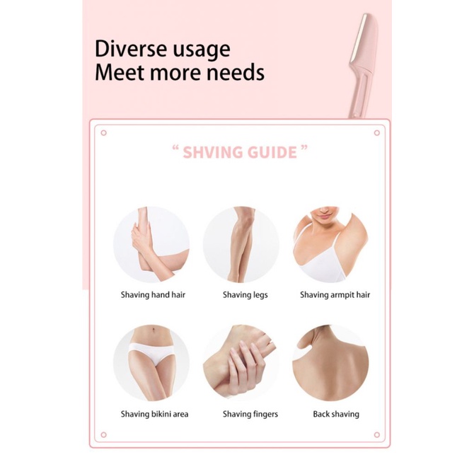 [Hàng mới về] Dao tỉa lông mày nhiều màu sắc tùy chọn dạng gập an toàn chất lượng cao | BigBuy360 - bigbuy360.vn