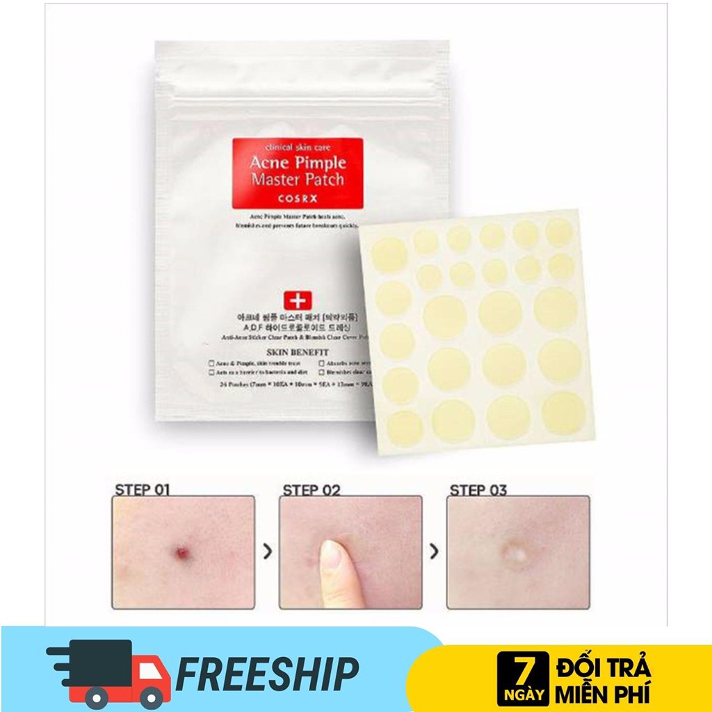 Miếng Dán Mụn DM201 Cosrx Miếng dán mụn Acne Pimple Master Patch (20ml)