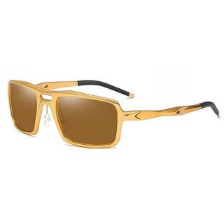 Kính mát nam ⚡ FREESHIP ⚡ Kính mát phân cực Polarized 2831 (Nâu vàng)