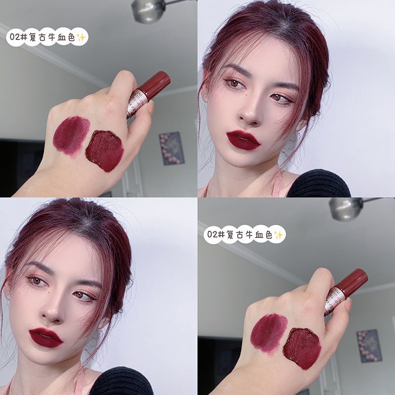 Son Môi Teayason Thiết Kế Hai Đầu Màu Lì Không Phai Lâu Trôi Không Dính Cốc