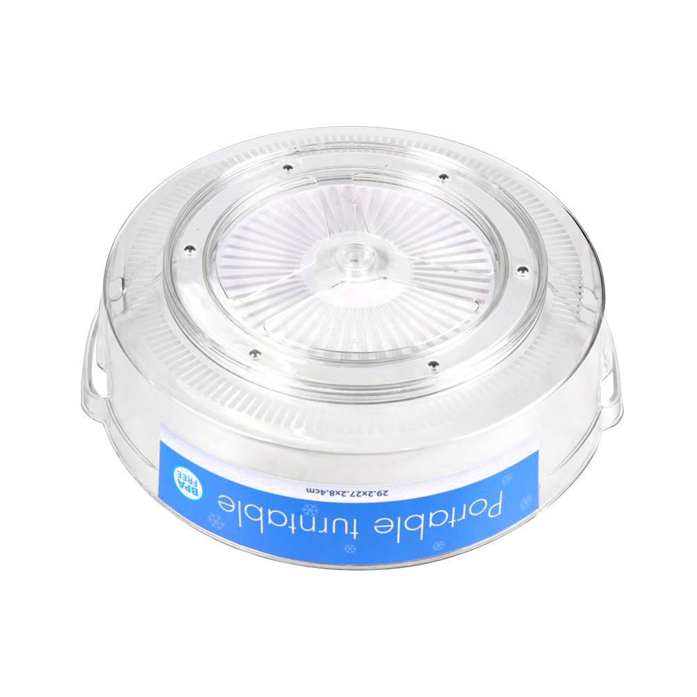 HomeBase KECH Khay để đồ gia vị đáy thiết kế có thể xoay W29.2xD29.2xH8.4cm