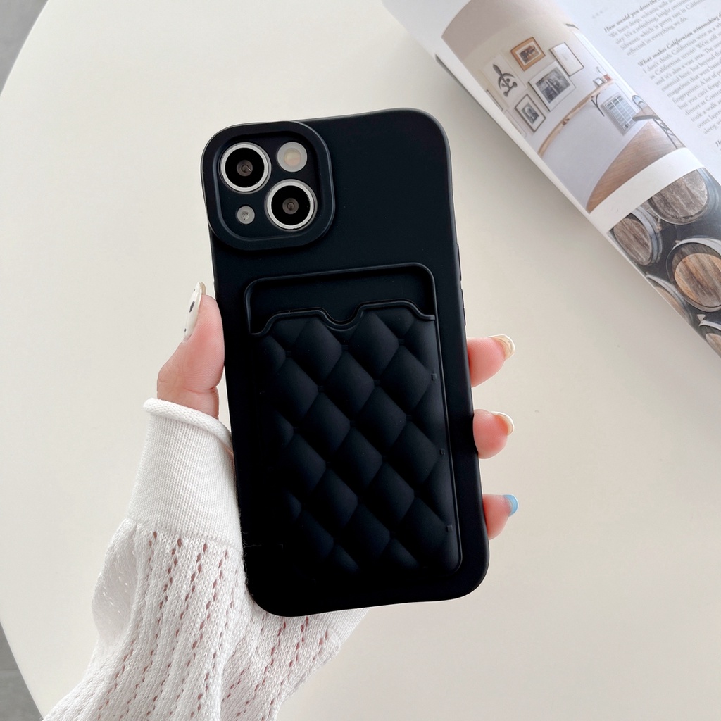 Ốp Điện Thoại Mềm Dạng Túi Đựng Thẻ Đẹp Mắt Cho Iphone 13 pro max 12 pro max 11 pro max xs max xr x 7plus
